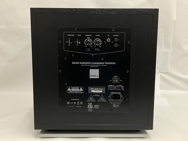 DALI ダリ SUB E-12 F ダリ サブウーファー スピーカー 音響機器 オーディオ ジャンク M8700263の画像4