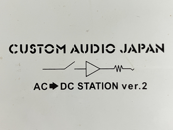 【動作保証】CUSTOM AUDIO JAPAN AC DC STATION Ver.2 音響機材 中古 Y8720534_画像3