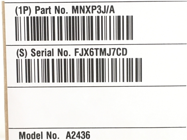 【初期動作保証】 Apple MNXT3J/A iPad Pro 12.9インチ 第6世代 Wi-Fiモデル 256GB 輸送箱未開封 保管品 未使用 Y8706825の画像2