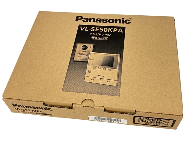 【動作保証】Panasonic VL-SE50KPA テレビ ドアホン 電源コード付き パナソニック 未使用 未開封 Z8727147_画像1