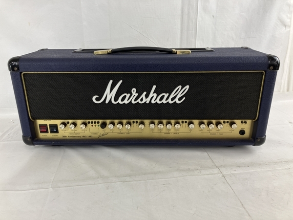 【引取限定】【動作保証】Marshall 6100 30th Anniversary 限定生産 1992年 フットスイッチ ヘッドアンプ 中古 直 N8722774の画像4