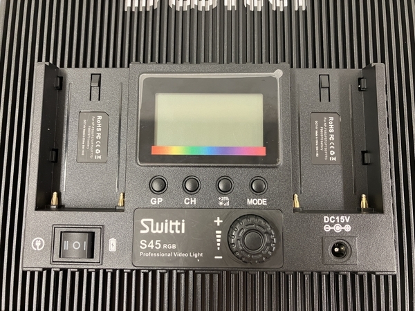 【動作保証】Switti S45 LED撮影用ライト 2個セット LEDビデオライト 三脚付き 撮影照明 中古 良好 T8634912の画像9