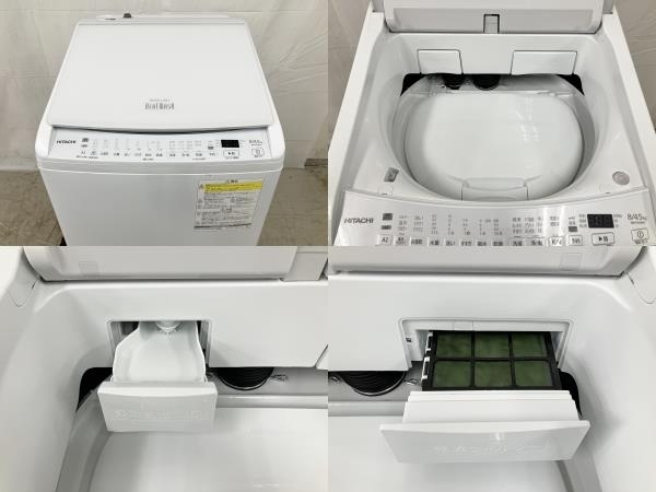 HITAHCI 日立 BW-DV80H ビートウォッシュ 2023年製 洗濯機 中古 楽 M8194044の画像6