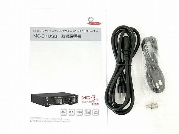 【動作保証】MUTEC MC-3+USB マスタークロックジェネレーター オーディオ機器 中古 良好 O8713522の画像3