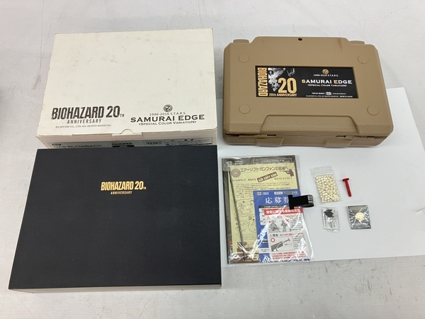 【動作保証】東京マルイ SAMURAI EDGE 20周年記念 限定モデル BIOHAZARD ガスガン サバゲー バイオハザード 中古 C8730937の画像2