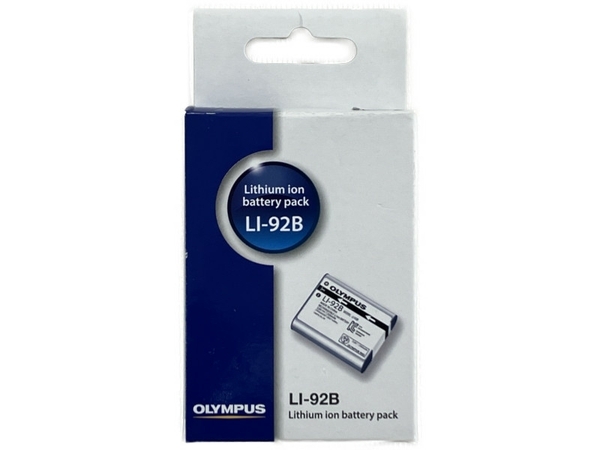 【動作保証】OLYMPUS LI-92B バッテリー オリンパス コンパクトデジタルカメラ コンデジ 未使用 N8734947_画像1