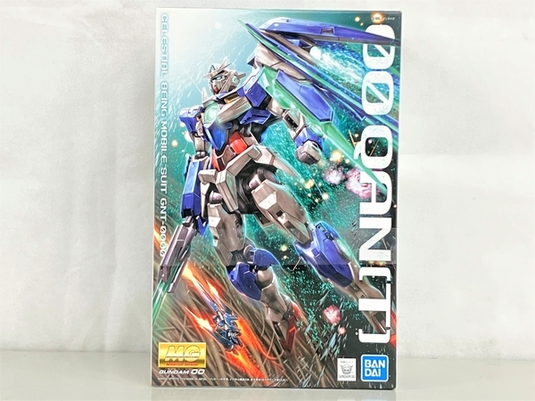 BANDAI MG 1/100 GNT-0000 ダブルオークアンタ 劇場版 機動戦士ガンダム OO ガンプラ バンダイ 未組立 未使用 K8702489_画像2