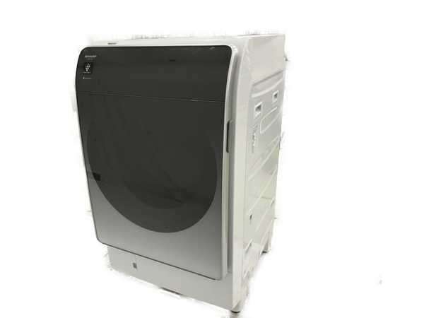 【動作保証】SHARP シャープ ES-X11B-SL ドラム式洗濯機 2023年製 クリスタルシルバー 左開き 家電 中古 楽 K8707791の画像1