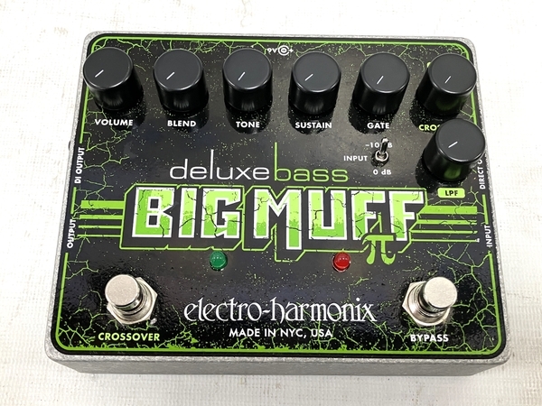 【動作保証】electro-Harmonix deluxe bass BIGMUFF エフェクター ディストーション 音響 中古 美品 H8727475の画像4