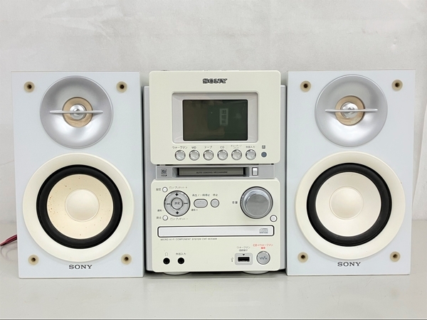 SONY ソニー HCD-M35WM SS-CM35 ミニコンポ オーディオ 音響機器 家電 訳あり K8720226の画像3