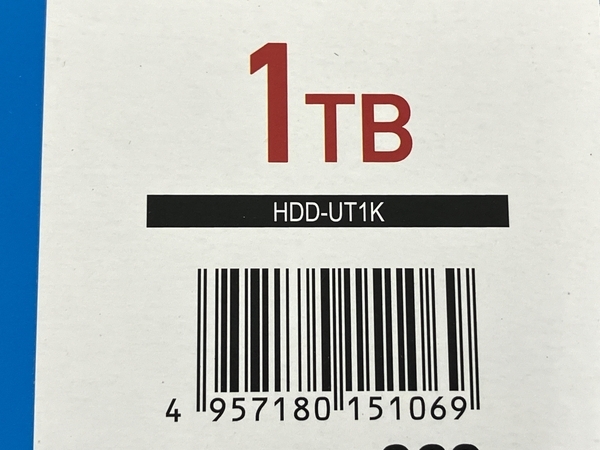 【初期動作保証】IO DATA HDD-UT1K 1TB テレビ録画 & パソコン両対応 外付け ハードディスク 中古 Y8719283_画像6