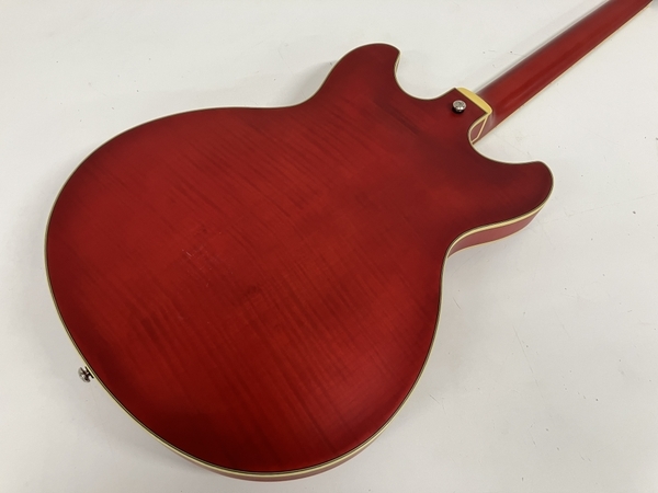 【動作保証】Ibanez ASV103-RCR 5B-01 セミアコ エレキギター アイバニーズ ギター 楽器 中古 美品 S8720184の画像3