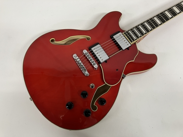 【動作保証】Ibanez ASV103-RCR 5B-01 セミアコ エレキギター アイバニーズ ギター 楽器 中古 美品 S8720184の画像2