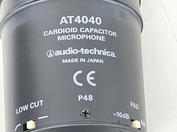 audio-technica AT4040 コンデンサーマイク 音響機材 ジャンク K8392437_画像4