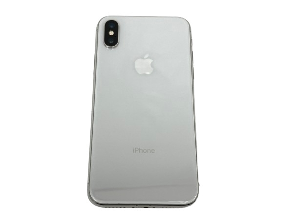 【動作保証】Apple iPhone X MQAY2J/A 64GB SIMロック有 スマートフォン スマホ 携帯電話 ジャンク M8704920の画像1