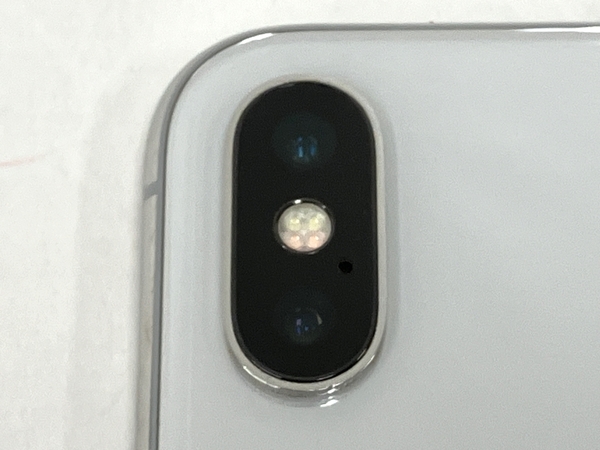 【動作保証】Apple iPhone X MQAY2J/A 64GB SIMロック有 スマートフォン スマホ 携帯電話 ジャンク M8704920の画像7