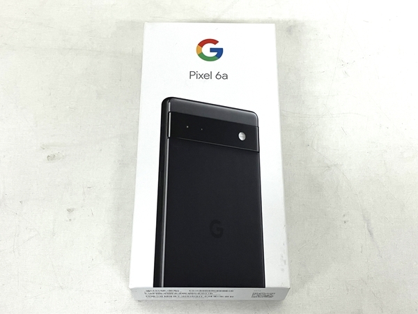 【動作保証】 Google Pixel 6a スマートフォン 携帯電話 128GB 6.1インチ チャコール Android SIMフリー 中古 T8284496_画像3