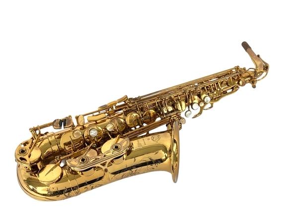 【動作保証】 SELMER セルマー SERIE III シリーズ 3 アルトサックス ゴールドラッカー 彫刻ありフラセル 中古 Y8720008の画像1