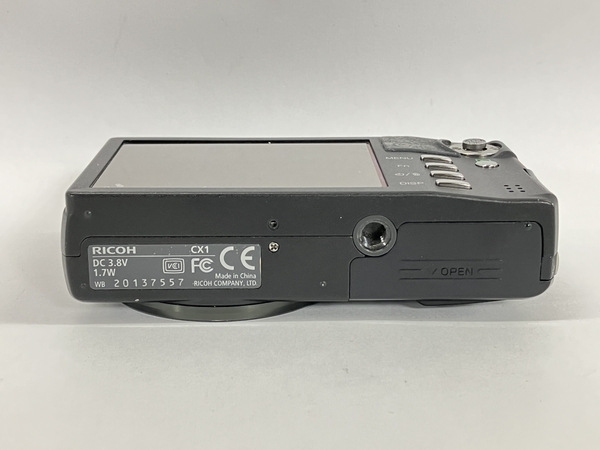 【動作保証】RICOH CX1 7.1×OPTICAL WIDE ZOOMLENS コンパクトデジタル カメラ リコー 中古 W8737216_画像9