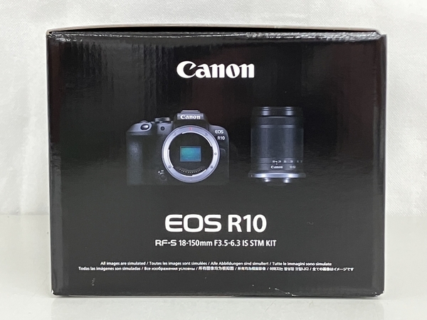 CANON キャノン EOS R10 RF-S 18-150mm F3.5-6.3 IS STM レンズキット ミラーレス 一眼 カメラ 未使用 K8739166の画像2
