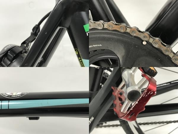 【動作保証】 【引取限定】BIANCHI IMPULSO 2018年モデル 55サイズ シマノ105 ビアンキ 自転車 趣味 サイクリング 中古 直 F8661810の画像8