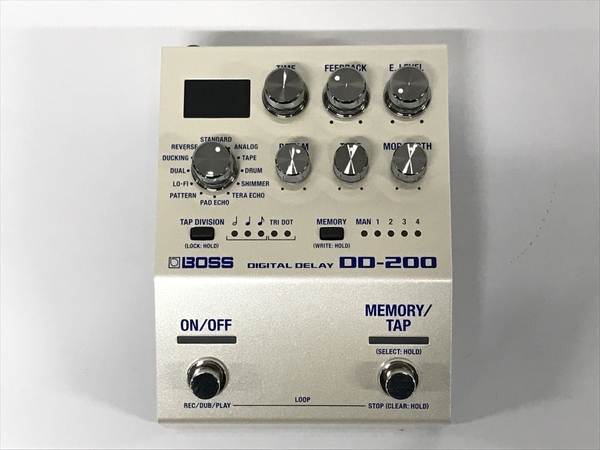 【動作保証】BOSS DD-200 デジタルディレイ エフェクター オーディオ 音響機材 ボス 中古 美品 F8736806の画像7