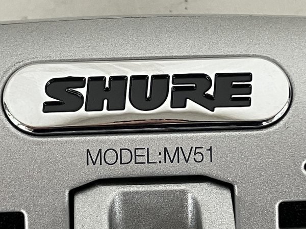 【動作保証】SHURE シュア MV51コンデンサーマイク オーディオ機器 音響機器 中古 K8717784_画像6