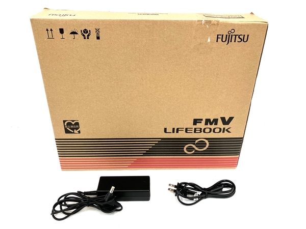 【動作保証】FUJITSU LIFEBOOK AH FMVA53C2R 15.6インチ ノート パソコン i7-8550U 8GB HDD 1TB win11 中古 M8679816_画像2