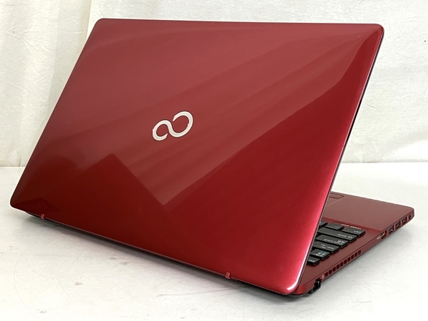 【動作保証】FUJITSU FMV LIFEBOOK AH53/X ノートPC Core i7-6700HQ 8GB HDD 1TB WIN 11 15.6型 FHD ルビーレッド 中古 訳有 T8523176の画像9