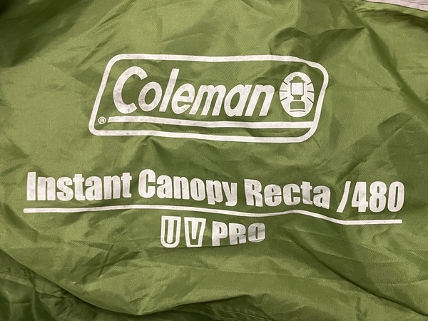 【引取限定】Coleman タープ Instant Canopy Recta / 480 2000013583 アウトドア テント コールマン 中古 直 M8728060の画像6