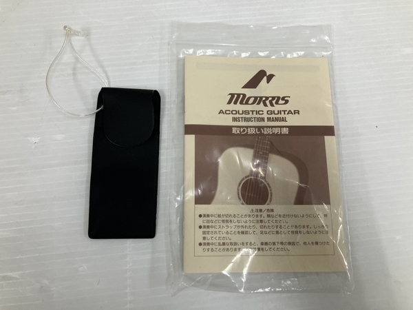 【動作保証】Morris F-101 藤村正明 ハンドメイド・プレミアム アコースティックギター ハードケース付 モーリス 中古 良好 O8684394_画像2