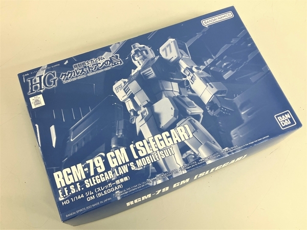 BANDAI HG 1/144 RGM-79 ジム スレッガー搭乗機 機動戦士ガンダム ククルス・ドアンの島 ガンプラ バンダイ 未組立 未使用 K8702657_画像1