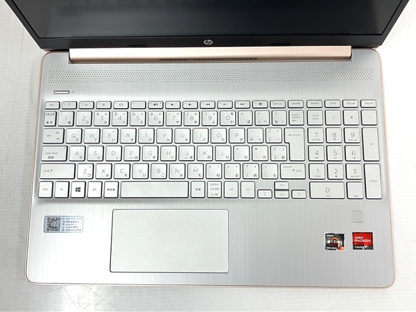 【動作保証】HP 15s-eq2061AU ノート PC AMD Ryzen 3 5300U with Radeon Graphics 8GB SSD 256GB Win11 15.6インチ 中古 良好 T8608123の画像4