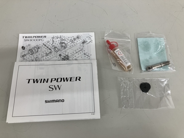 SHIMANO シマノ TWINPOWER SW10000HG スピニングリール 釣具用品 釣具 中古 K8743666の画像2