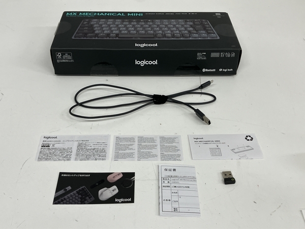 【動作保証】Logicool ロジクール MX MECHANICAL MINI ワイヤレス キーボード PC周辺 中古 S8715965の画像10