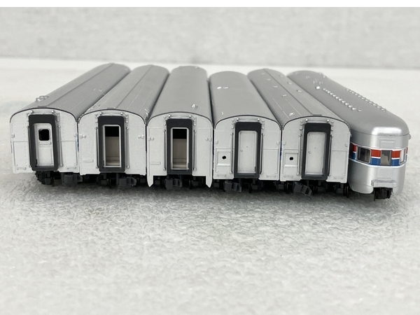 【動作保証】KATO 106-011 Amtrack SMOOTH SIDE PASSENGER CAR 6両セット Nゲージ 鉄道模型 中古 S8741720_画像8