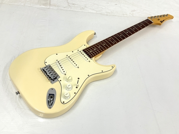 【動作保証】GRECO WIS-3S ストラトキャスタータイプ ホワイト エレキギター 美品 中古 T8738252_画像1