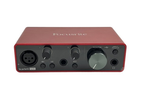 【動作保証】Focusrite フォーカスライト Scarlett Solo オーディオインターフェース オーディオ 中古 N8741079_画像1