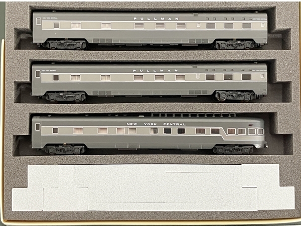 【動作保証】 KATO 106-013 New York Central SMOOTH SIDE PASSENGER CAR 6両セット Nゲージ 鉄道模型 中古 S8741721の画像6