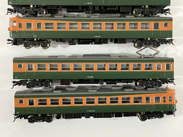 【動作保証】KATO 国鉄 165系 急行形電車 湘南色 7両セット Nゲージ 鉄道模型 中古 N8734376_画像8