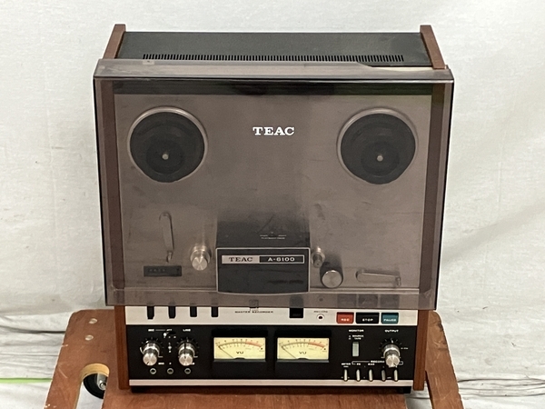 TEAC オープンリールデッキ A-6100 ティアック 【通電確認済 TEAC オープンリールデッキ A-6100 ティアック 【通電確認済