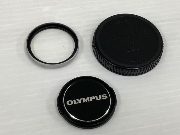 【動作保証】 OLYMPUS M.ZUIKO DIGITAL 45mm 1:1.8 レンズ シルバー オリンパス 中古 美品 O8727071の画像2