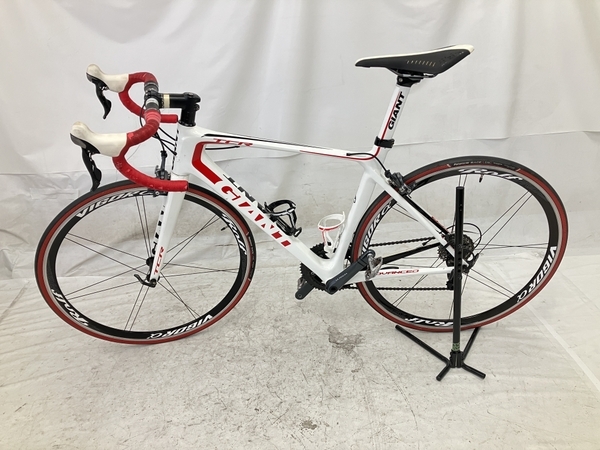 【動作保証】Giant TCR Advanced 1 / 2013年モデル M 500mmサイズ / ULTEGRA / Rolf PRima Vigor α / ロードバイク 中古 W8740902の画像3