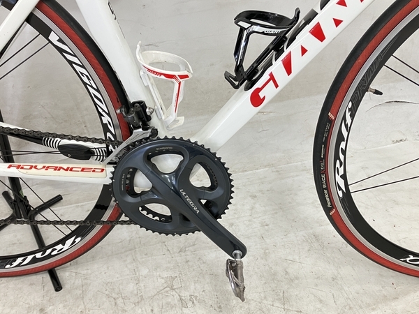 【動作保証】Giant TCR Advanced 1 / 2013年モデル M 500mmサイズ / ULTEGRA / Rolf PRima Vigor α / ロードバイク 中古 W8740902の画像4