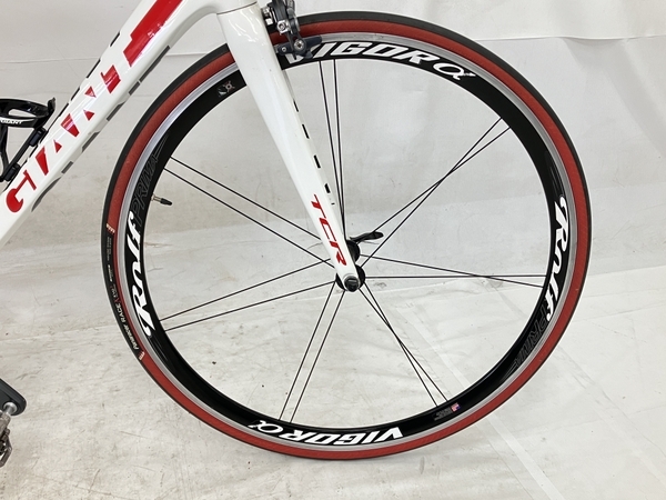 【動作保証】Giant TCR Advanced 1 / 2013年モデル M 500mmサイズ / ULTEGRA / Rolf PRima Vigor α / ロードバイク 中古 W8740902の画像9