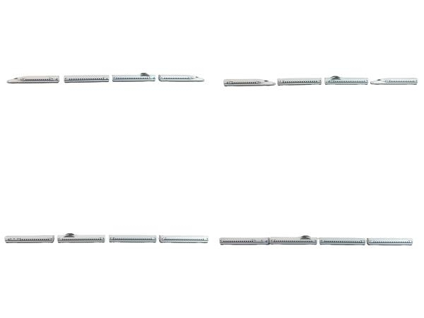 【動作保証】 KATO N700系1000番台 N700A 東海道・山陽新幹線 のぞみ 基本+増結 12両 Nゲージ 鉄道模型 中古 N8711566_画像9