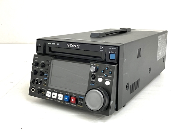 【動作保証】SONY PDW-HD1500 XDCAM HD422 当時物 業務用 プロ用 レコーダー中古 O8736418の画像1