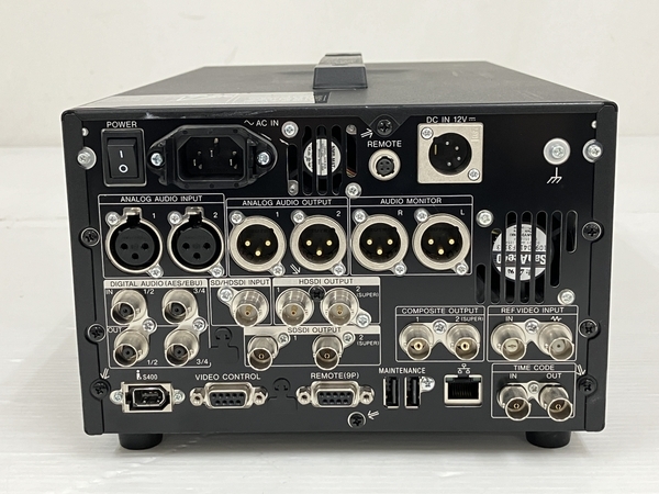 【動作保証】SONY PDW-HD1500 XDCAM HD422 当時物 業務用 プロ用 レコーダー中古 O8736418の画像6