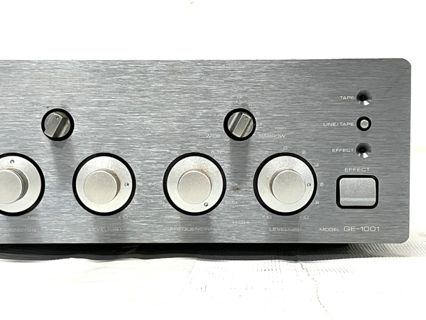 KENWOOD GE-1001 パラメトリックイコライザー 音響機材 趣味 ジャンク F8720065の画像6