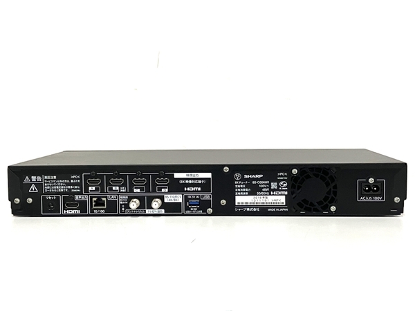 【動作保証】 SHARP シャープ 8S-C00AW1 8K 4K チューナー 家電 中古 B8669527の画像4